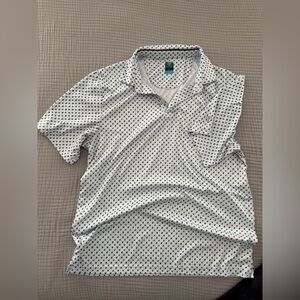 Men's Patterned Golf Cool Play Pro Tour Polo Shirt